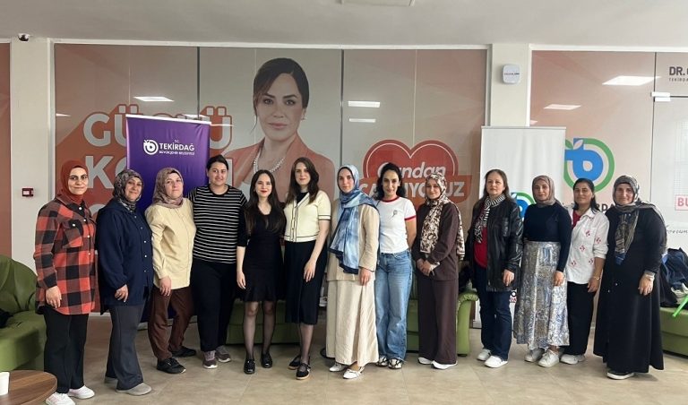 ÇERKEZKÖY'DE KADINLARA ÖZEL SAĞLIK VE BESLENME BULUŞMASI