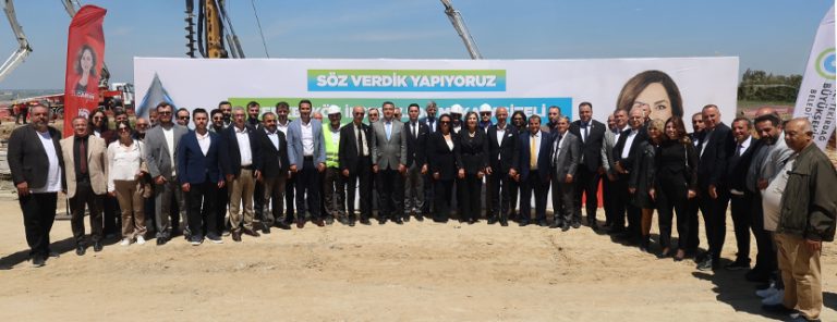 ÇERKEZKÖY’E GÜÇLÜ İÇMESUYU YATIRIMI: 7.500 METREKÜP KAPASİTELİ İÇMESUYU DEPOSUNUN TEMELİ ATILDI