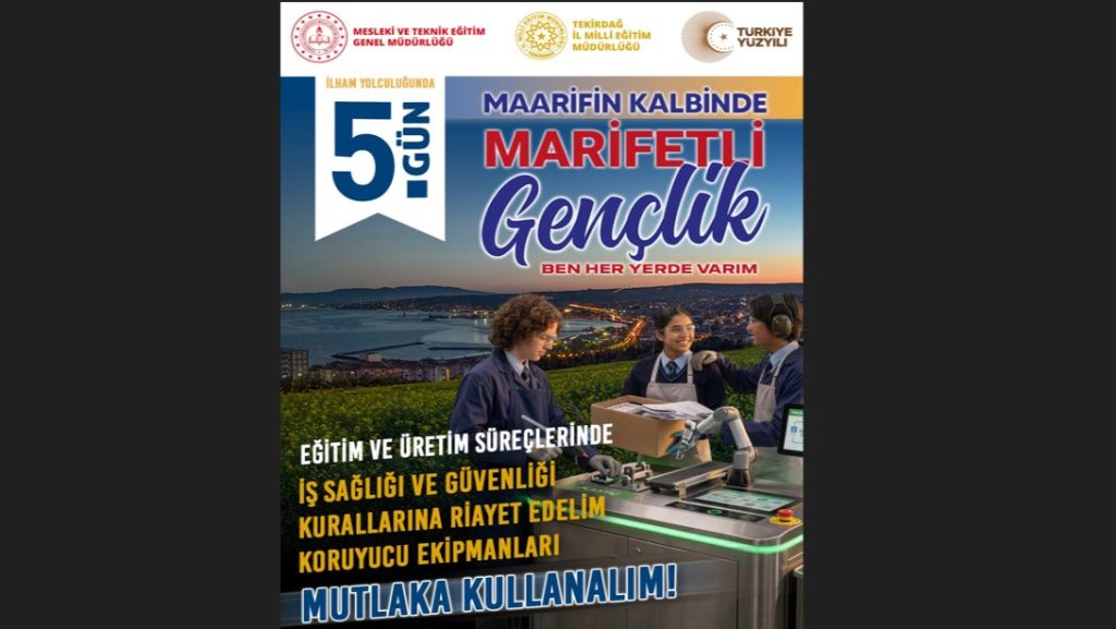 MAARİFİN KALBİNDE MARİFETLİ GENÇLİK "BEN HER YERDE VARIM " İLHAM YOLCULUĞUNDA 5. GÜN