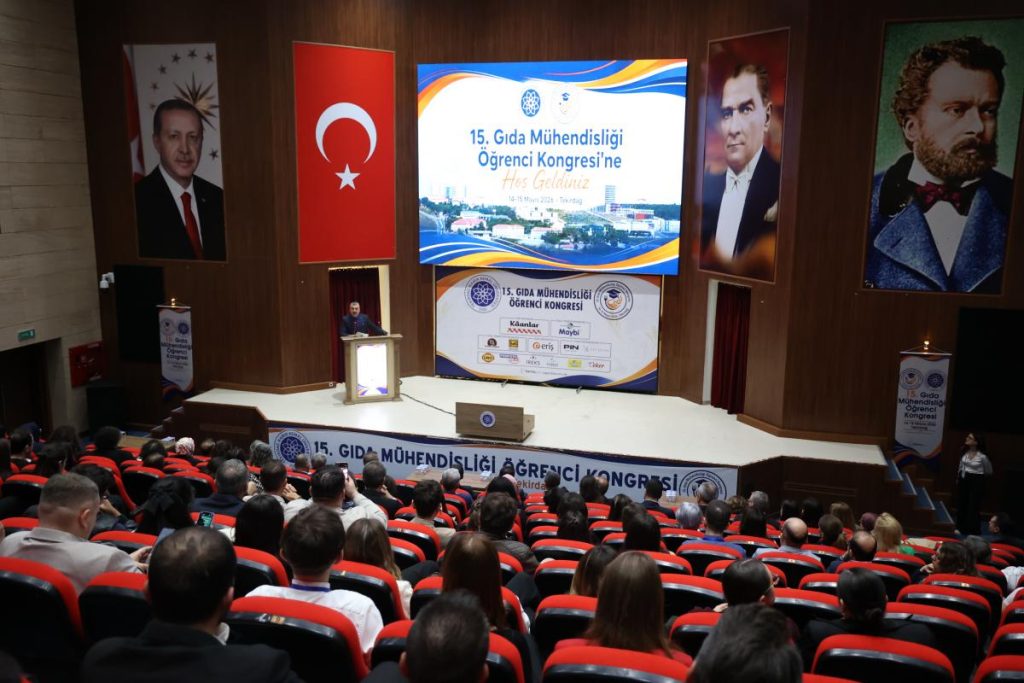 TEKİRDAĞ NKÜ ‘15. GIDA MÜHENDİSLİĞİ ÖĞRENCİ KONGRESİ’NE EV SAHİPLİĞİ YAPTI