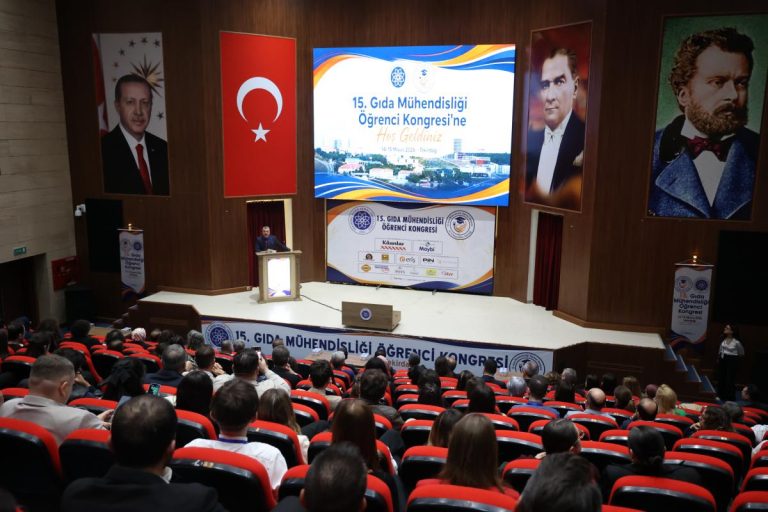 TEKİRDAĞ NKÜ ‘15. GIDA MÜHENDİSLİĞİ ÖĞRENCİ KONGRESİ’NE EV SAHİPLİĞİ YAPTI