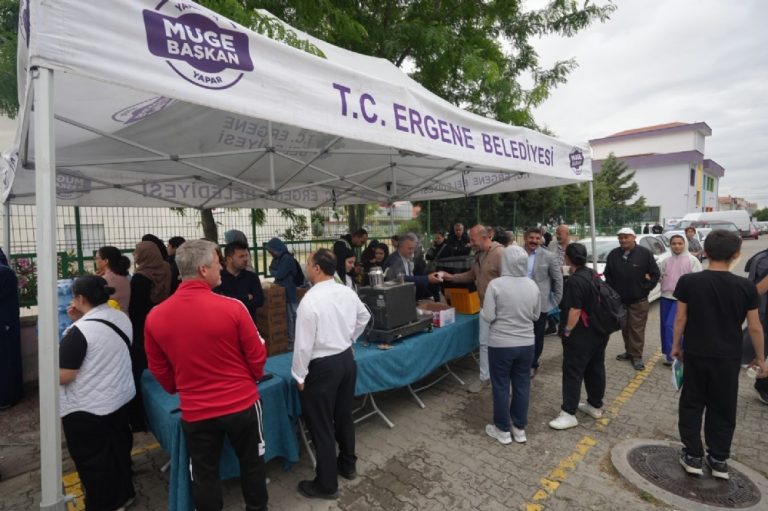 ERGENE BELEDİYE’MİZDEN LGS ÖĞRENCİLERİ VE AİLELERİNE ANLAMLI DESTEK