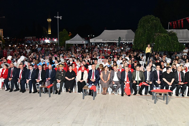 15 Temmuz Demokrasi ve Milli Birlik Günü Anma Töreni Halkımızın Yoğun Katılımıyla Gerçekleştirildi