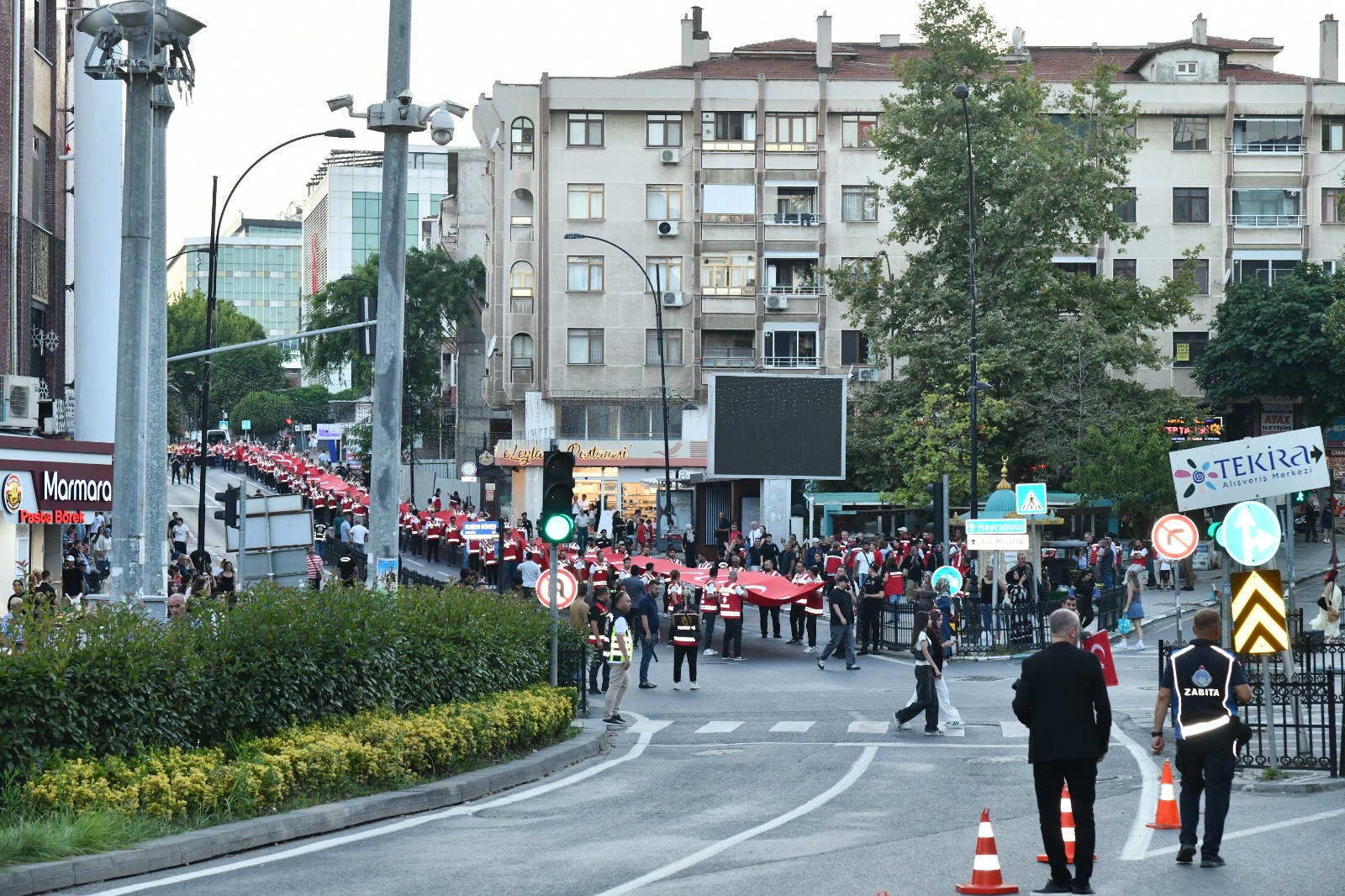 15 Temmuz Demokrasi ve Milli Birlik Kortej Yürüyüşü Gerçekleştirildi
