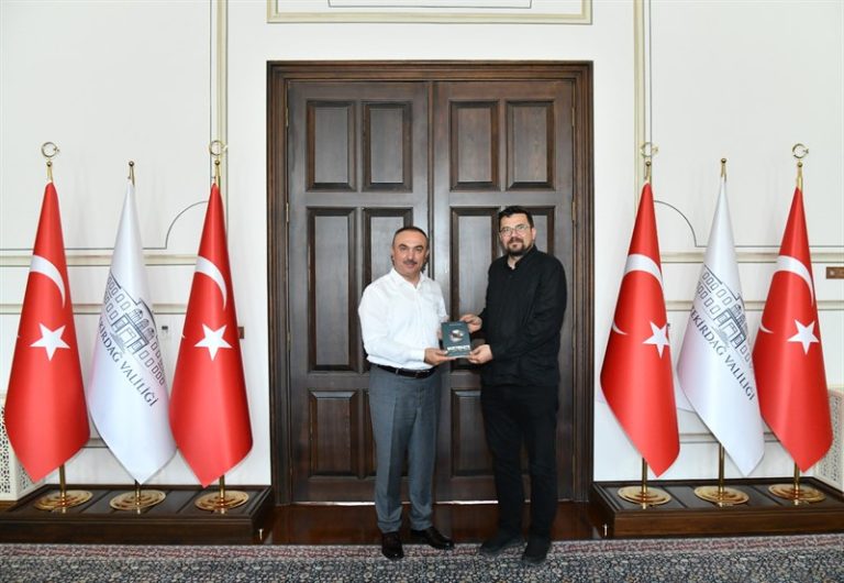 Gazeteci Aldoğan Vali Soytürk'ü Ziyaret Etti