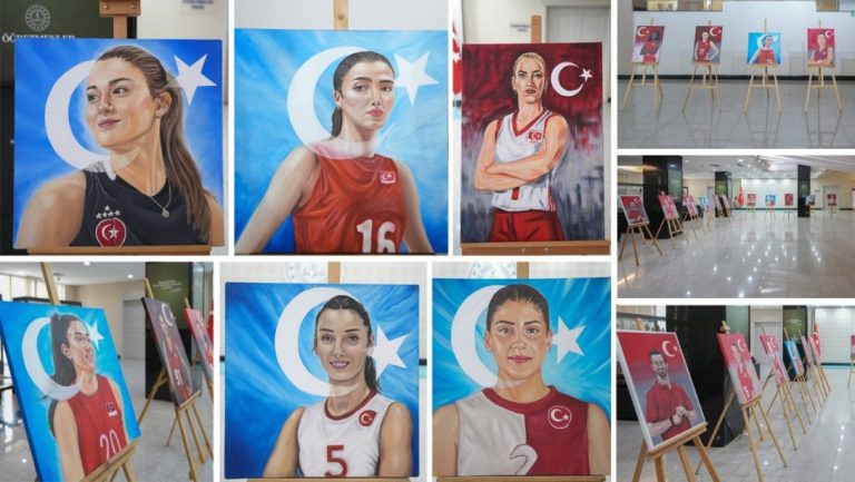 GÜZEL SANATLAR LİSELERİNDEN FİLENİN SULTANLARI'NA ANLAMLI SERGİ