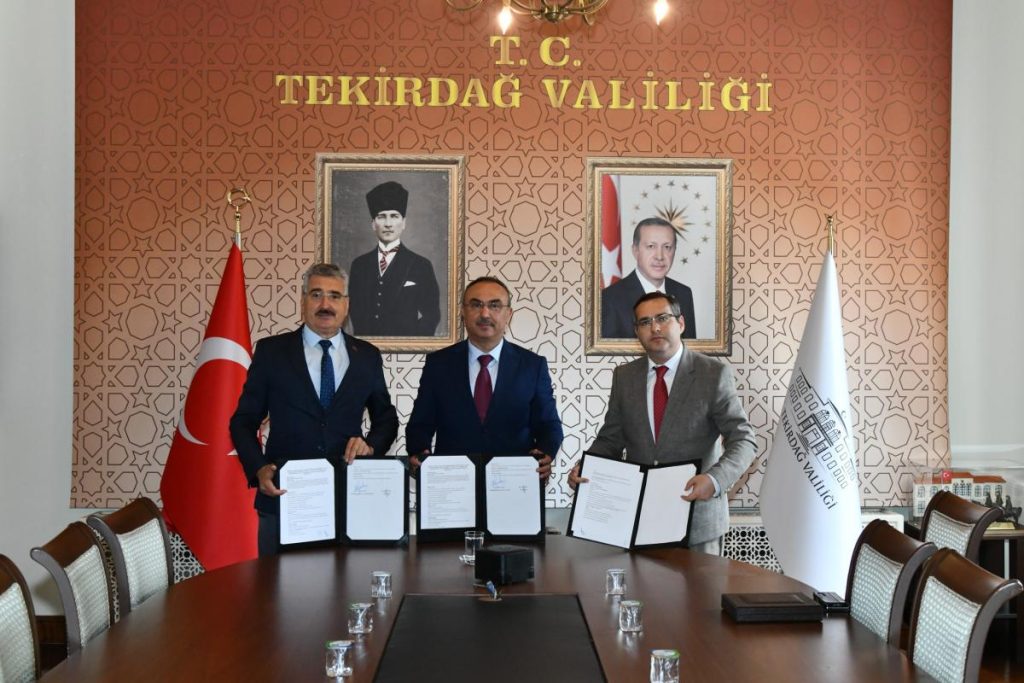 ÜNİVERSİTEMİZDEN TEKİRDAĞ’A BÜYÜK HİZMET: “Deprem Bina ve Envanterleri Projesi Protokolü İmzalandı”