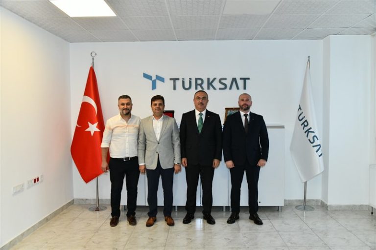 Vali Soytürk Türksat Tekirdağ İl Müdürü Çakır'ı Ziyaret Etti