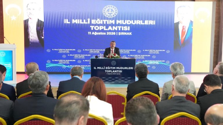 81 İlin Millî Eğitim Müdürü, Şırnak'ta Toplandı