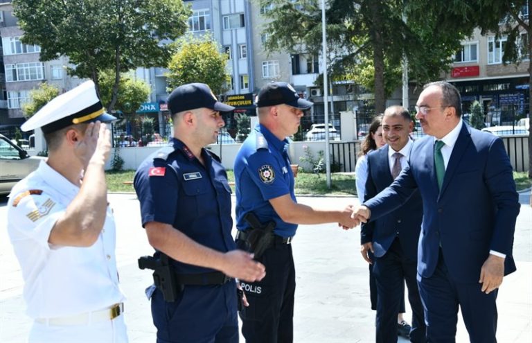 Vali Soytürk Marmaraereğlisi Kaymakamlığını Ziyaret Etti