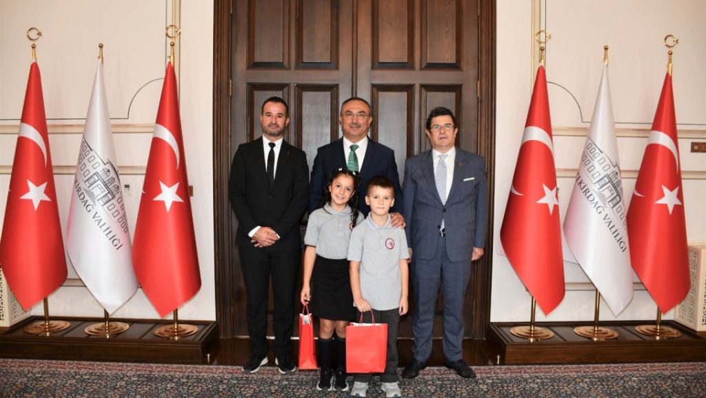 İlköğretim Haftası Kapsamında Sayın Tekirdağ valisi Recep Soytürk'e Ziyaret