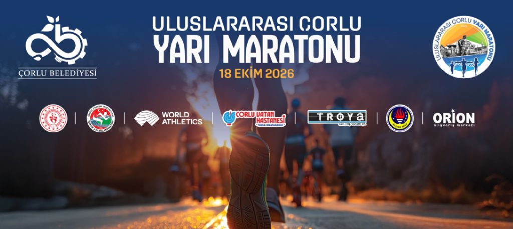 35 Şehir, 13 Ülkeden 1.854 Katılımcıyla Çorlu´da Maraton Heyecanı Başlıyor