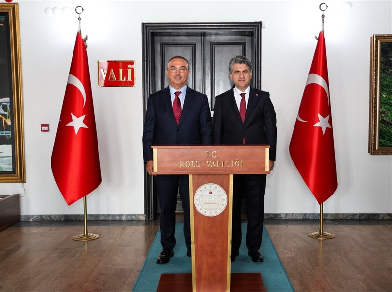 Vali Soytürk Bolu Valisi Aydın'ı Ziyaret Etti